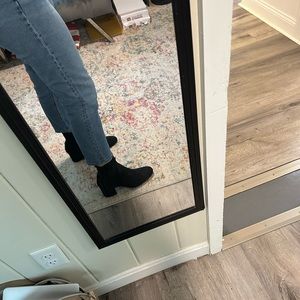 Women’s black booties